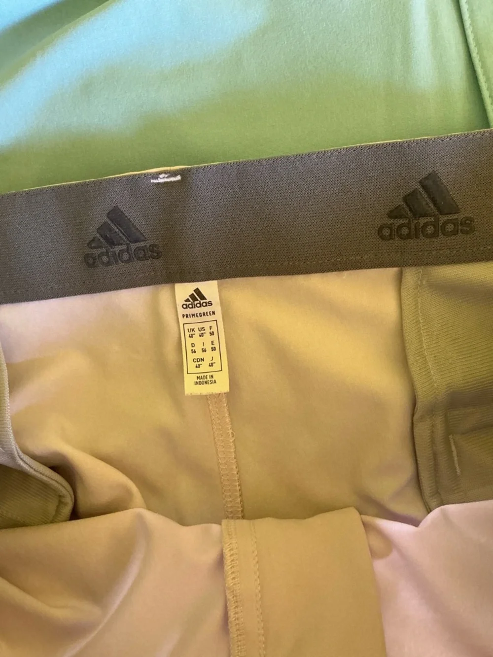 Adidas white golf shorts
